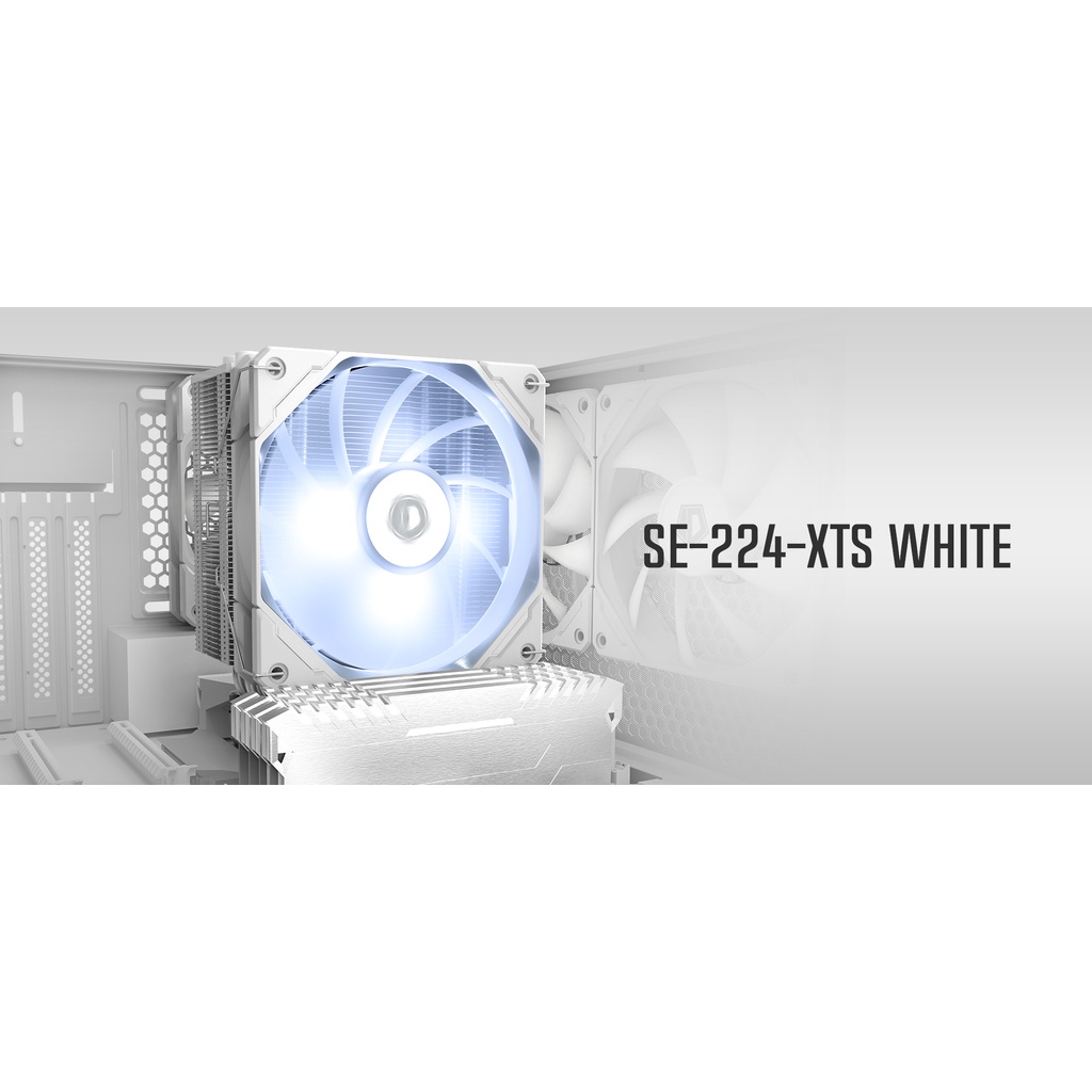 ID Cooling SE 224 XTS WHITE CPU Cooler