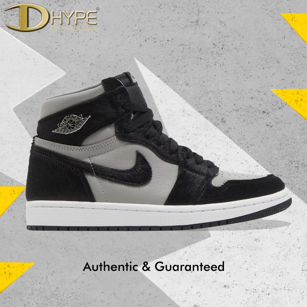 AIR JORDAN 1 RETRO HIGH OG TWIST 2.0 MEDIUM GREY 100% Authentic