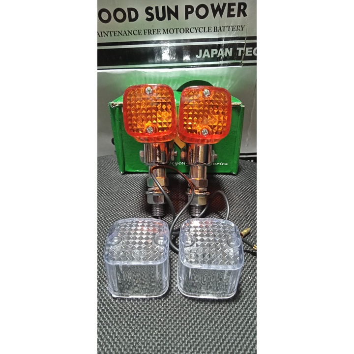 LAMPU SEN SEIN RETING RETENG PALU KOTAK DOUBLE MIKA PNP CB GL MEGAPRO TIGER SCORPIO