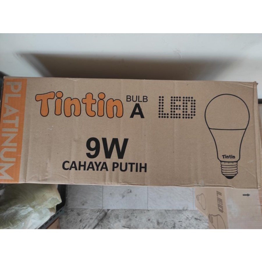 Bohlam LED TinTin Platinum 9 Watt Murah &amp; terang Lampu Hemat Energi