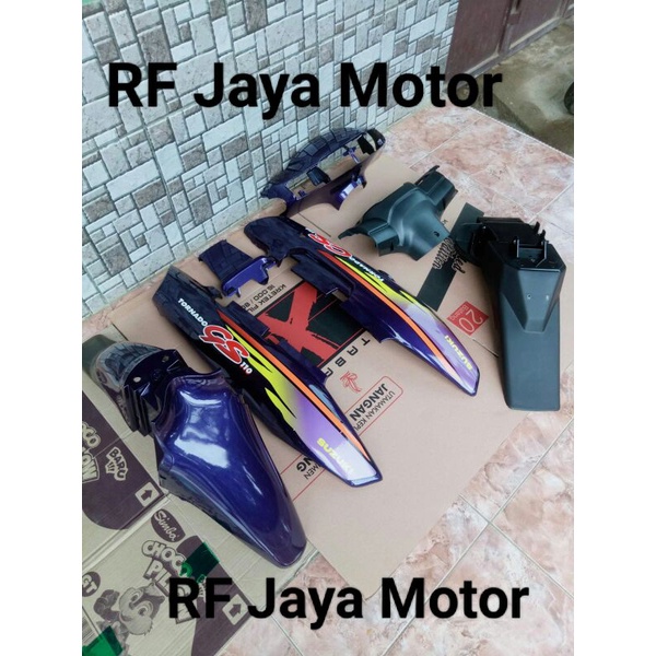 COVER BODI SET SUZUKI TORNADO GS WARNA UNGU
