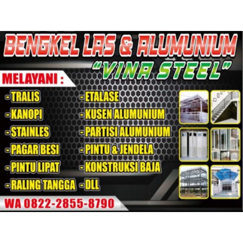 PAGAR BESI, KANOPI, PINTU LIPAT, DLL BY REQUEST