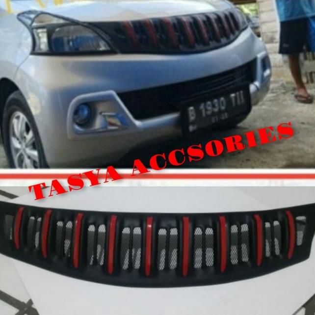 GRILL APOLLO AVANZA VELOS 2012 2013 2014 LIST MERAH