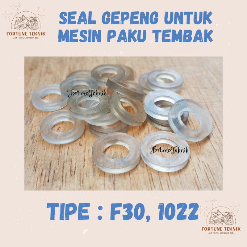 Karet Seal Gepeng F30 1022 Mesin Paku Tembak / Air Nailer