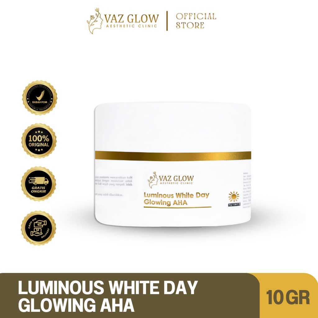 VAZ GLOW LUMINOUS WHITE DAY GLOWING AHA