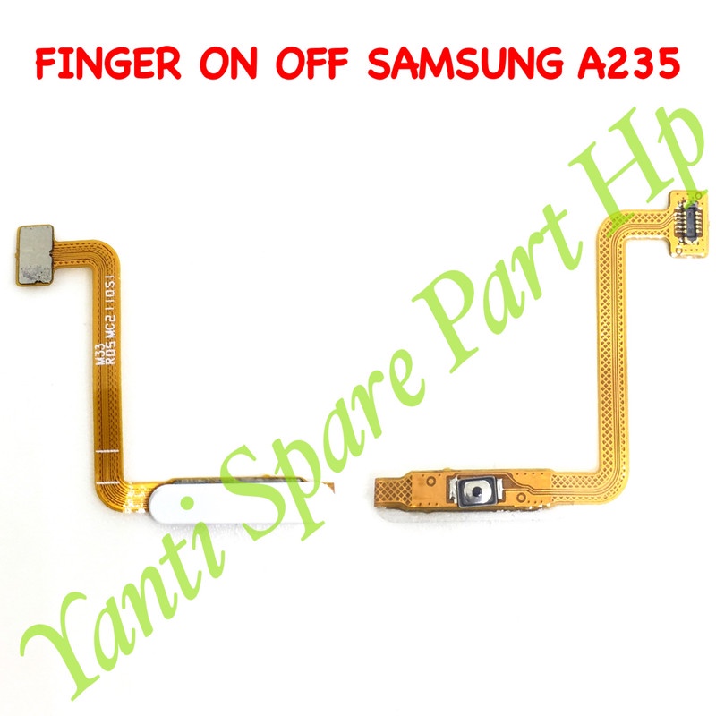 Flexible Fingerprint On Off Samsung A23 4G A23 5G M33 A235 A236 M336 Original Terlaris New