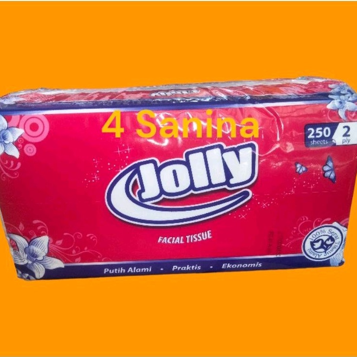 JOLLY FACIAL TISSUE 250 Sheets