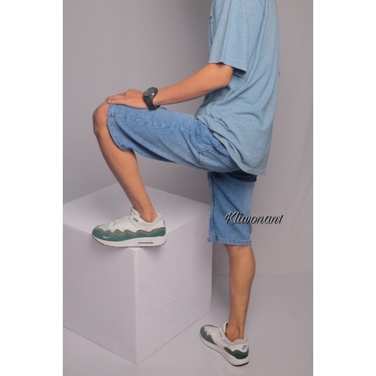 CELANA JEANS PENDEK PRIA RIP