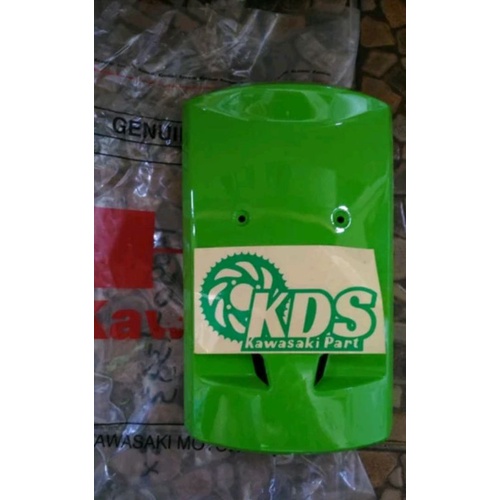 dasi depan hijau motor Kawasaki Kaze r