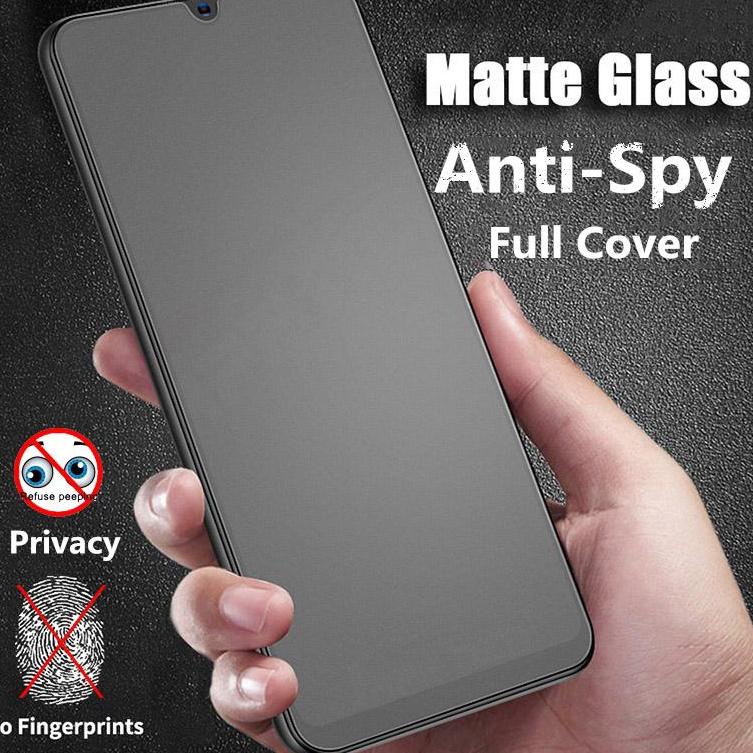 Tempered Glass Anti Spy Matte Xiaomi Redmi Note 8 9 Pro Max 9T 9S 10 4G 5G 10T 10S 10 ProMax Anti Go