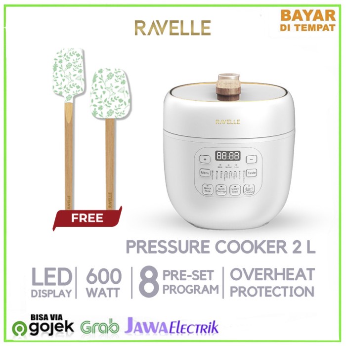 Presto Ravelle Panci Presto Elektrik - Electric Pressure Cooker - 2L