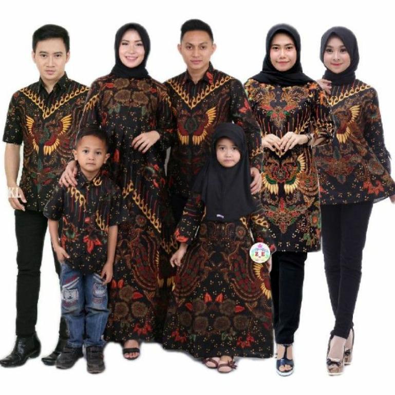 

45 BATIK COUPLE KELUARGA sania ruffle ori ndoro jowi dnt motif Kupu Kuning Termurah Model Baru