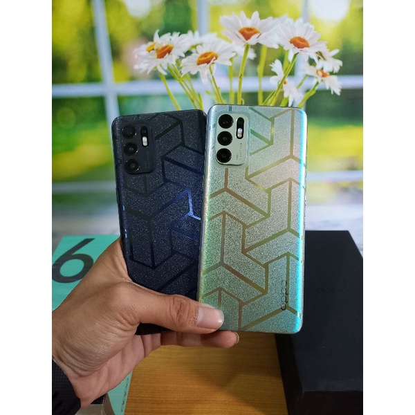 OPPO RENO 6 8/128 LENGKAP SECOND MULUS BEKAS ORIGINAL