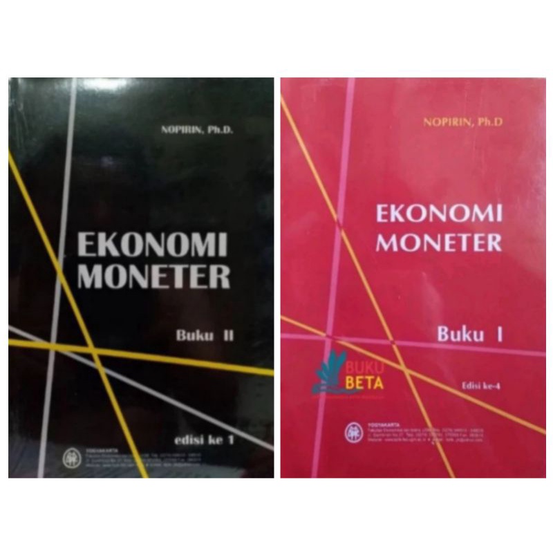 Ekonomi moneter buku 1 dan 2 -  Nopirin. Ori