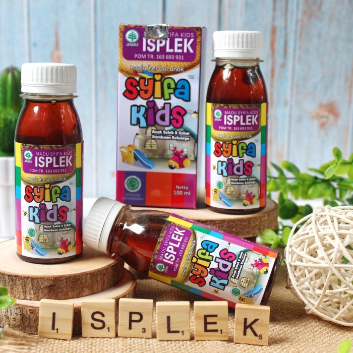 

Syifa Kids Isplek Madu Anak Ispa dan Plek Paru - Paru Original