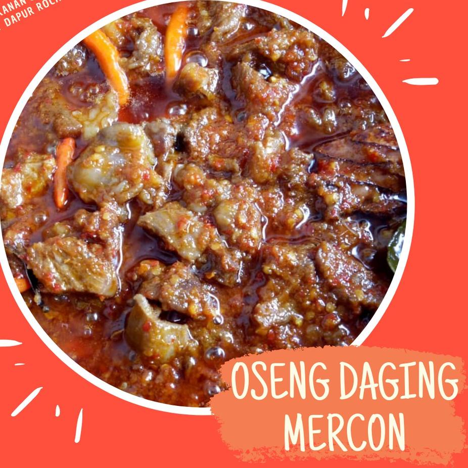 

Discount✤Makanan Pedas / Siap Saji Oseng Daging Mercon Murah & Halal - By Dapur Roca
