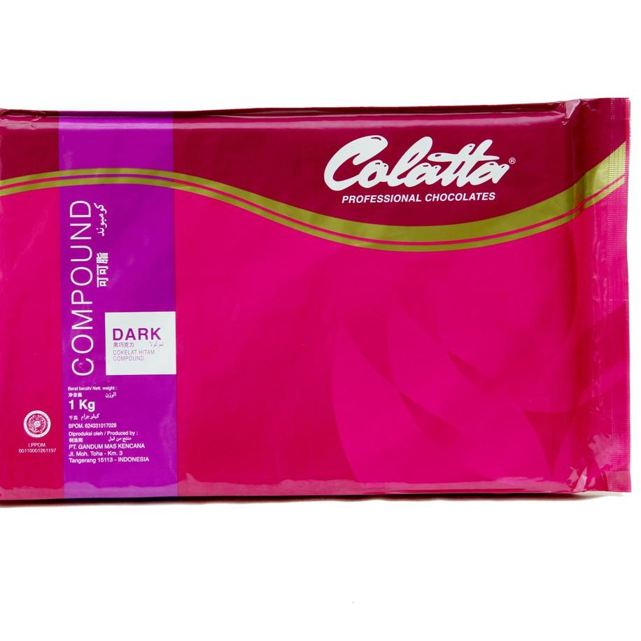 

PJI441 Cokelat Batang - Colatta Dark Chocolate Compound Kemasan 1kg |||