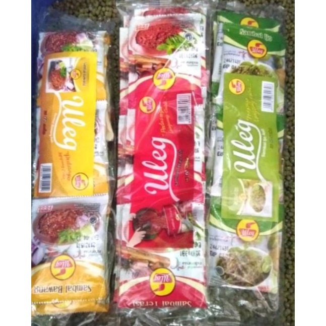 

Sambal Uleg Finna renceng isi 10 sachet
