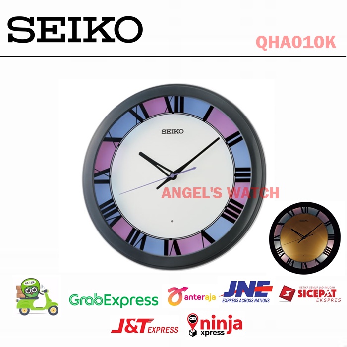 JAM DINDING SEIKO QHA010 AUTO CONSTANT LIGHT NEW MODEL JAPAN ORIGINAL