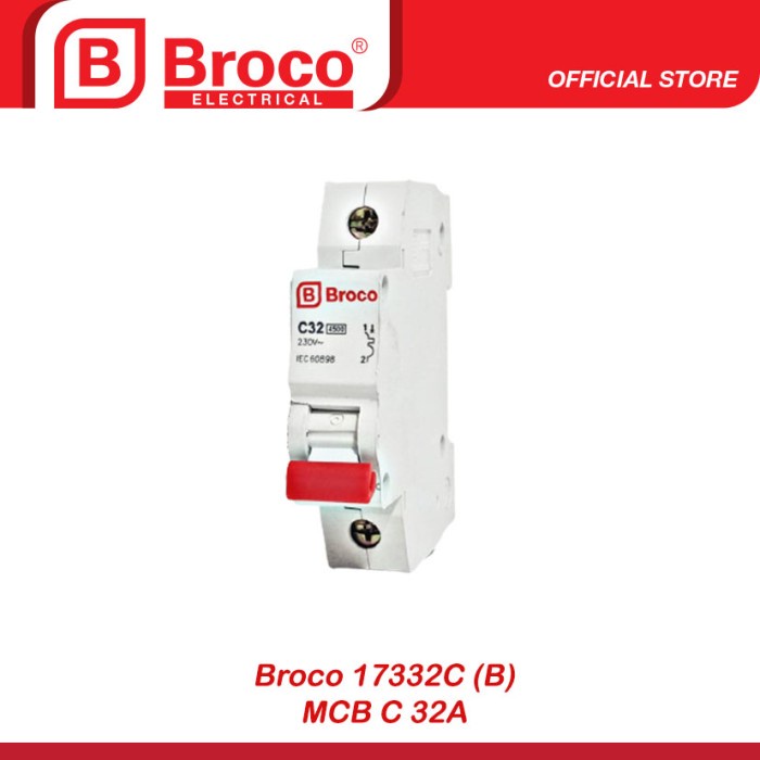 Broco 17332C (B) MCB C 32A