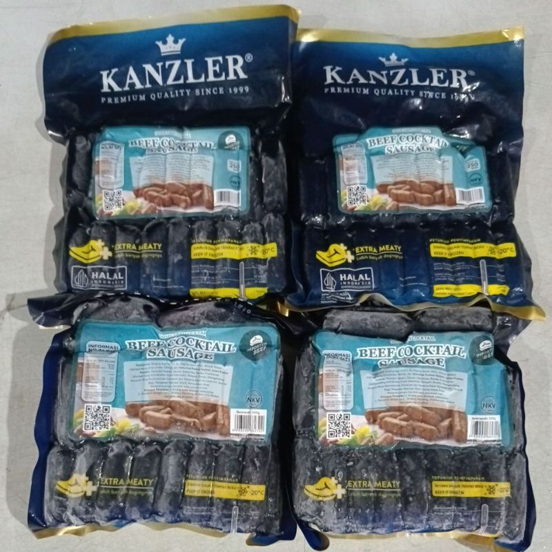 

SOSIS KANZLER BEEF COCKTAIL 250 GRAM & 500 GRAM