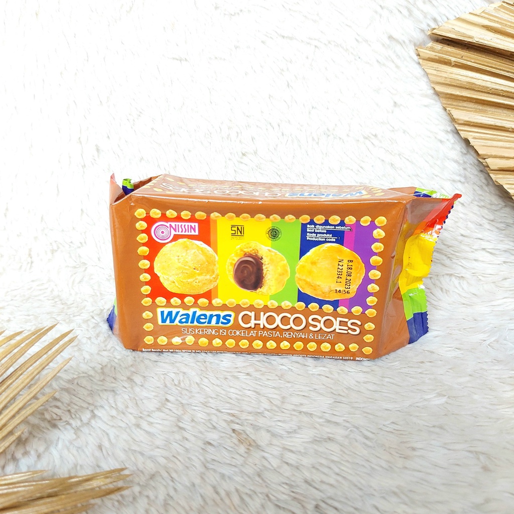 

Soes Cokelat Nissin Special Caculs Snack Makanan Ringan 100 Gram
