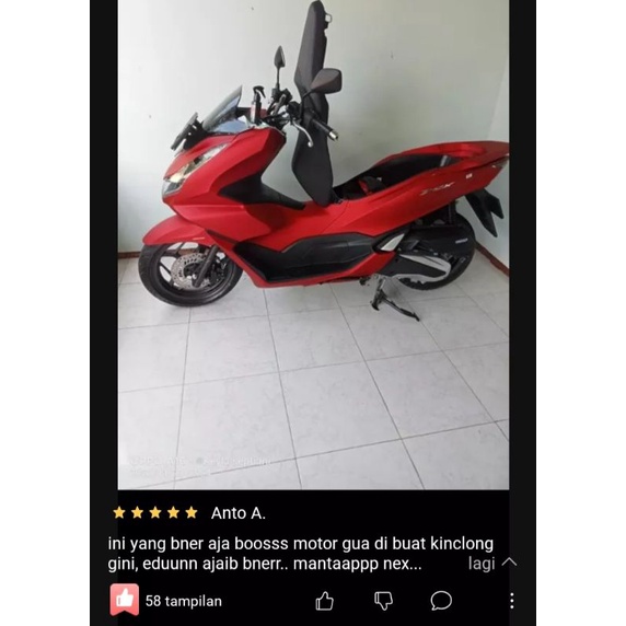 Pengkilap Body Motor Warna Doff