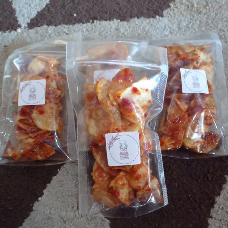 

KERIPIK KENTANG BALADO PEDAS MANIS/KERIPIK/CEMILAN