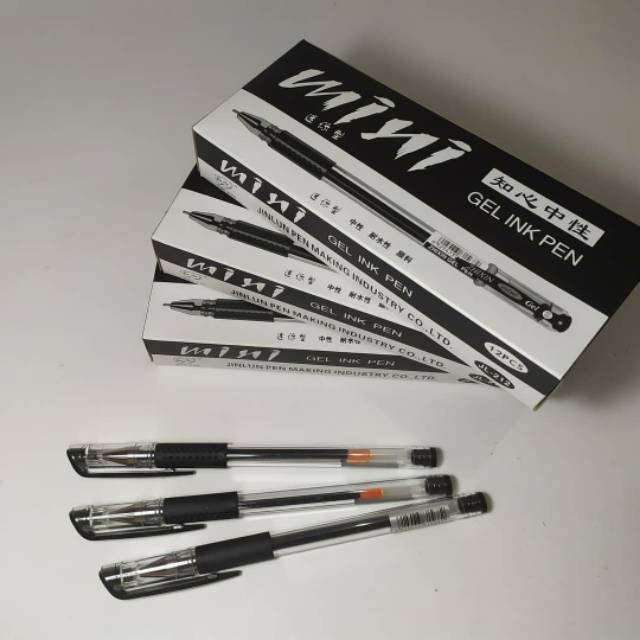 

PEN MURAH 1 BOX ISI 12 PCS PEN GEL MIMI PEN GEL PULPEN MURAH ALAT TULIS KANTOR SEKOLAH ATK MURAH