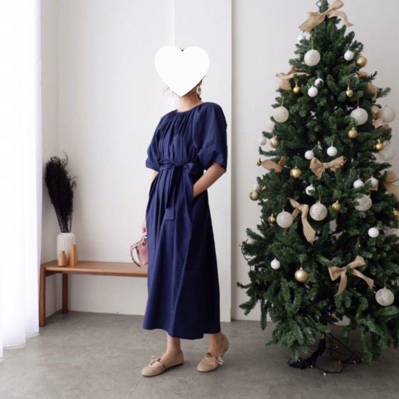 Daisy Dress Navy Sophia Alice Preloved