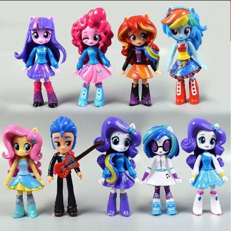 Figure My Little Pony EQUESTRIA GIRL set 9 pcs