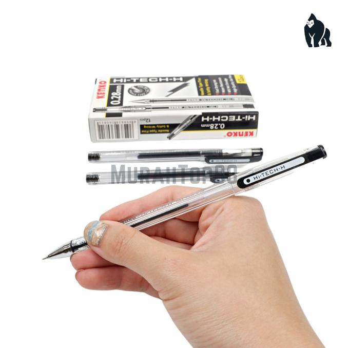 

PROMO Pulpen Kenko Hi Tech 0.28 mm / Pen Tinta Gel Bolpen Hi-Tech-H [12 PCS]