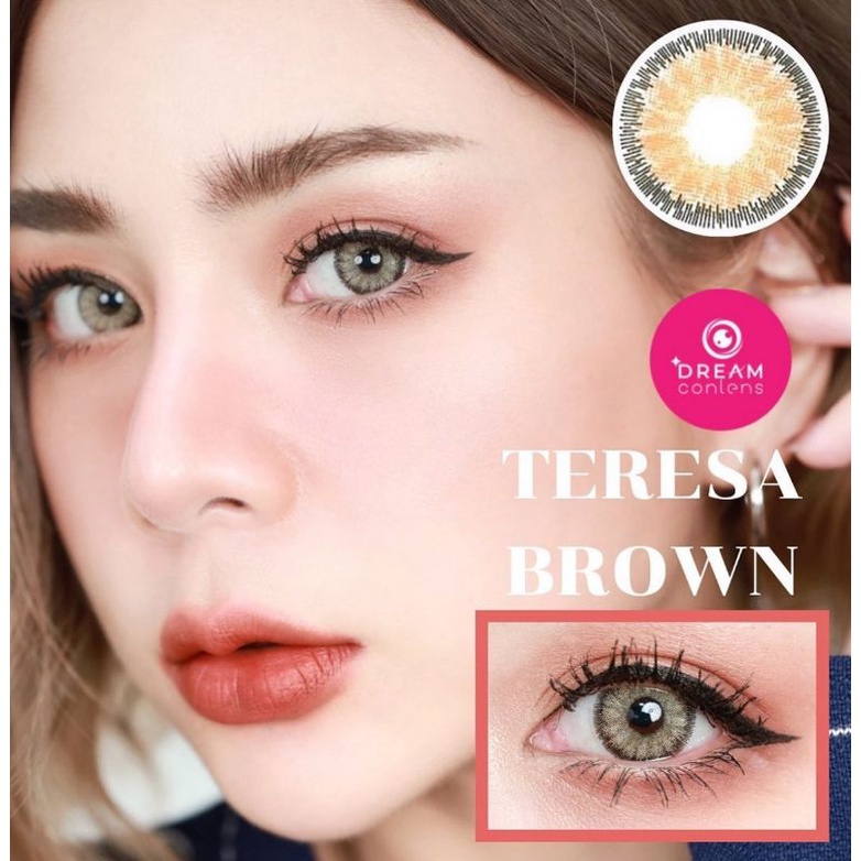 SOFTLENS DREAMCOLOR TERESA BROWN GRAY NORMAL MINUS SOFTLEN WEDDING PARTY ORIGINAL KOREA