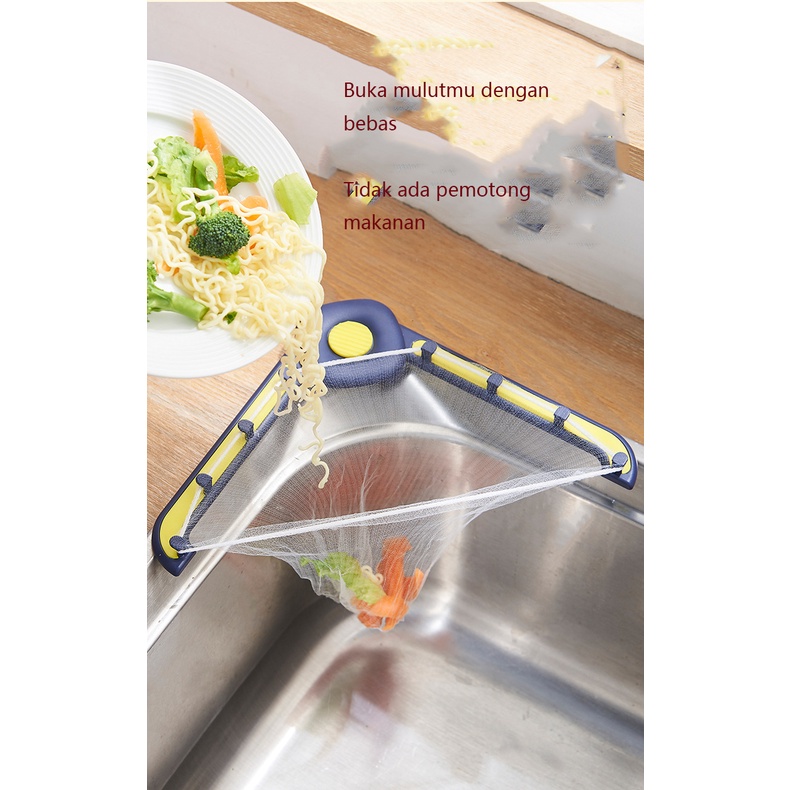 Kitchen Sink/Triangular Drain Basket/Filter/Sink Shelf/One-time Hook Up