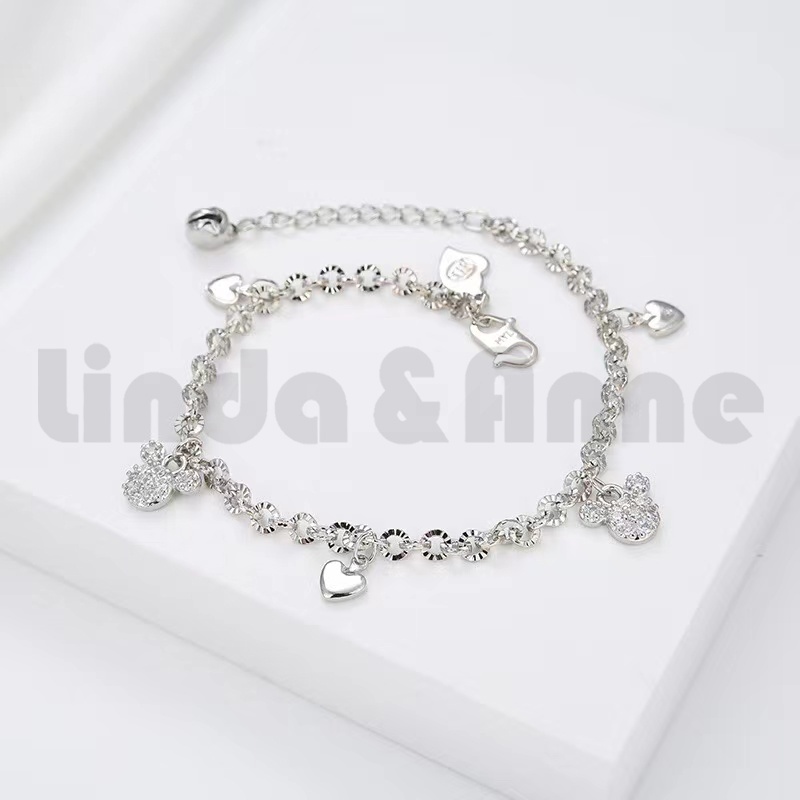 Gelang Wanita Rantai Titanium Fashion - Gelang Herrera Austin Bracelet Best Seller Korean Version