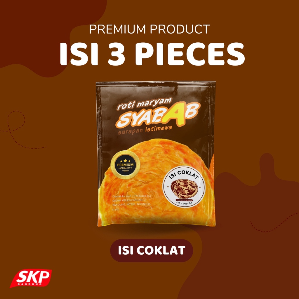 [PREMIUM] Roti Maryam Syabab - Isi Coklat