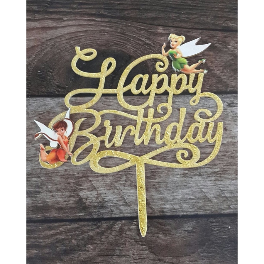 Cake Topper Disney, Pony, Mermaid, Tinkerbell