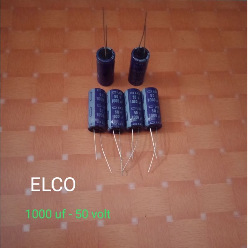Elco 1000 uf - 50 Volt