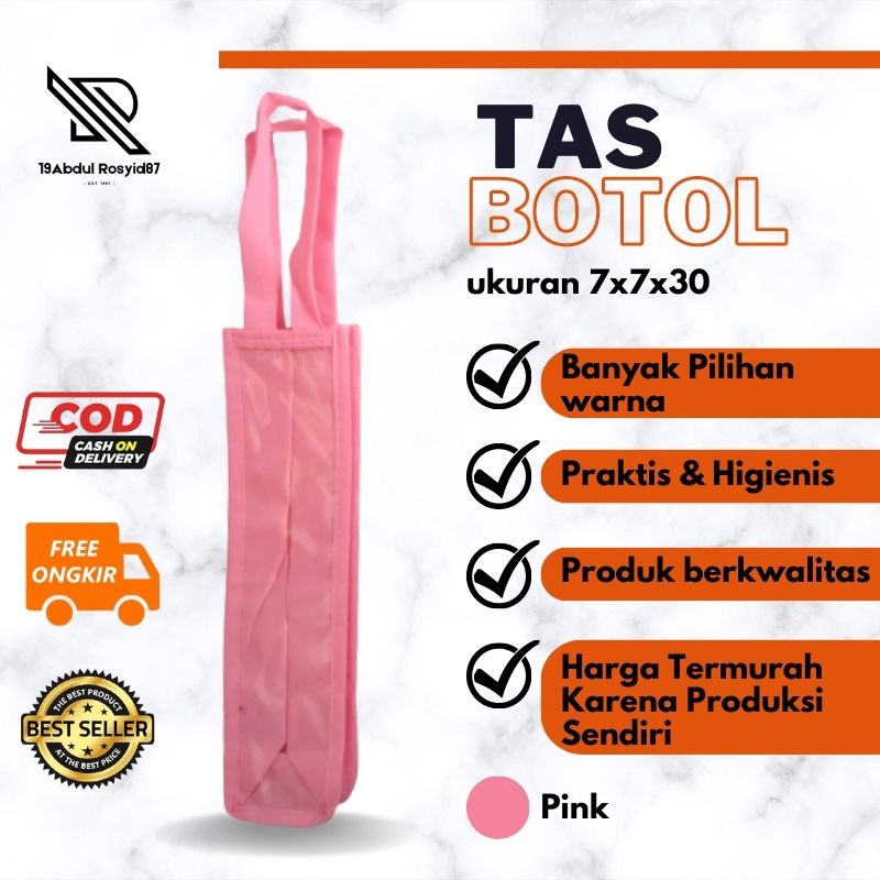 Tas Mika Botol Tebal 0.3/Tas Madu Kombinasi Mika Tebal/Tas Mika Tumbler/Tas Botol Marjan