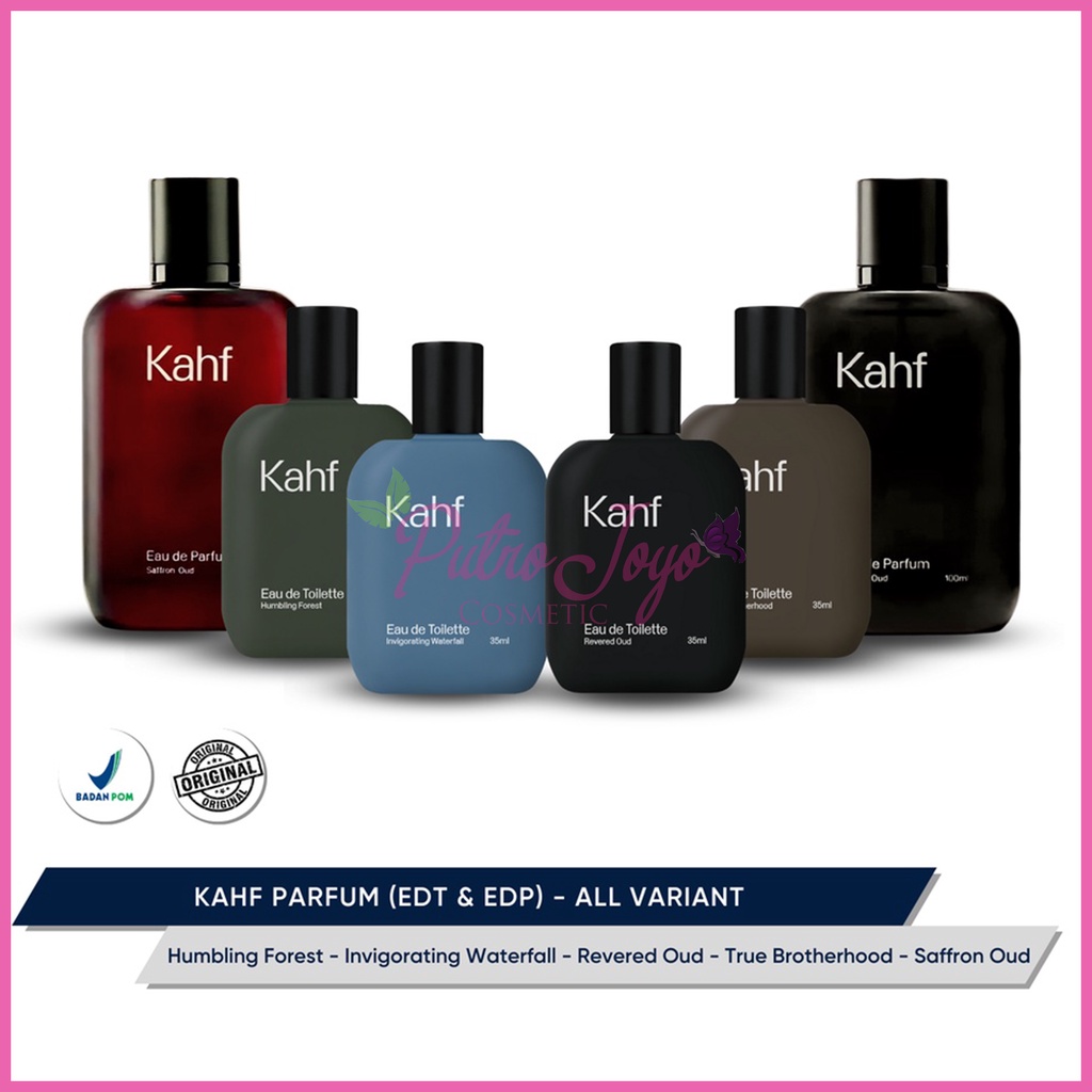KAHF Parfum (EDT & EDP) - All Variant 35ml