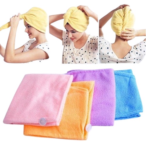 Hair Wrap Magic Towel Handuk Keramas Handuk Rambut