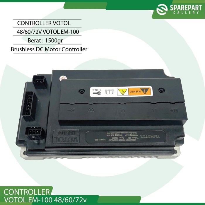 BLDC Motor Controller Votol EM-100 48/60/72v pengendali motor dan skuter listrik