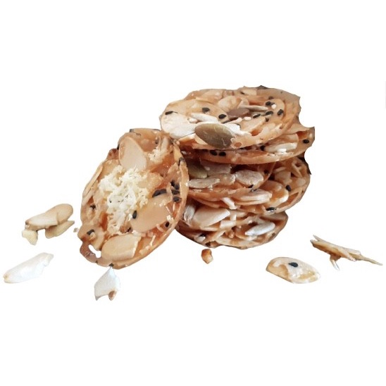 

Terlaris ✨ - Florentine Almond Cookies - Mix Flavor, Jar 600ml 2.1.23