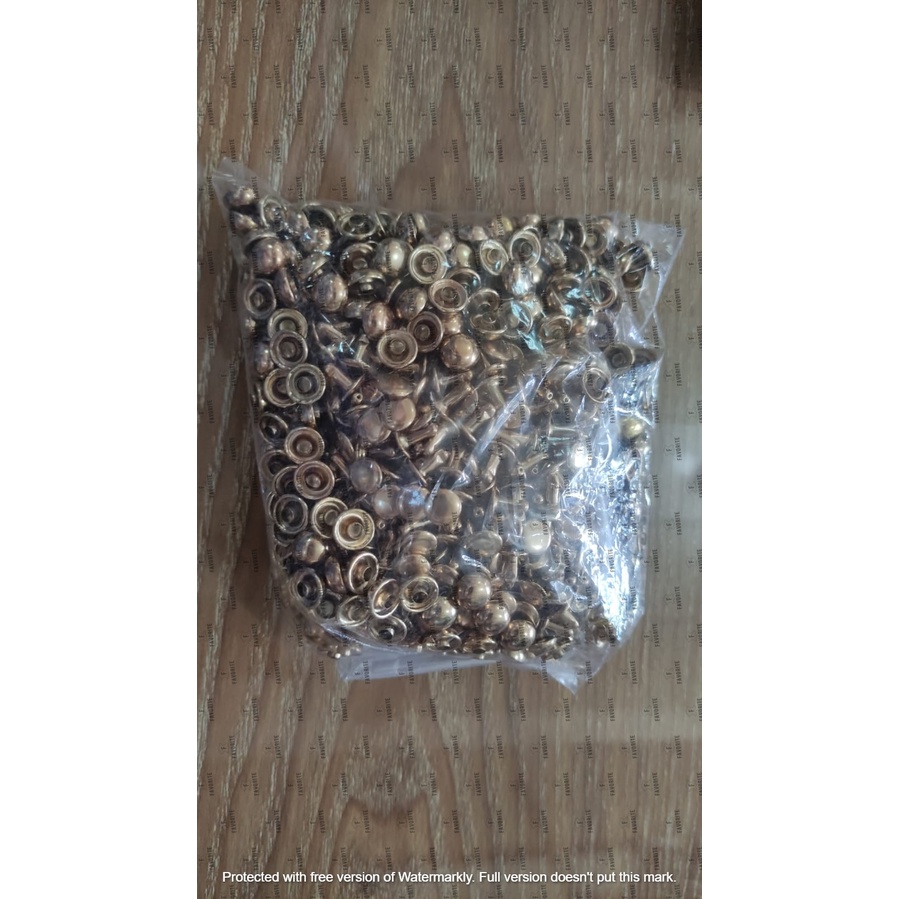 KELING CENTANG JAMUR 9 MM BULAK BALIK (ECER | 500 SET) HRG BKS = 500SET