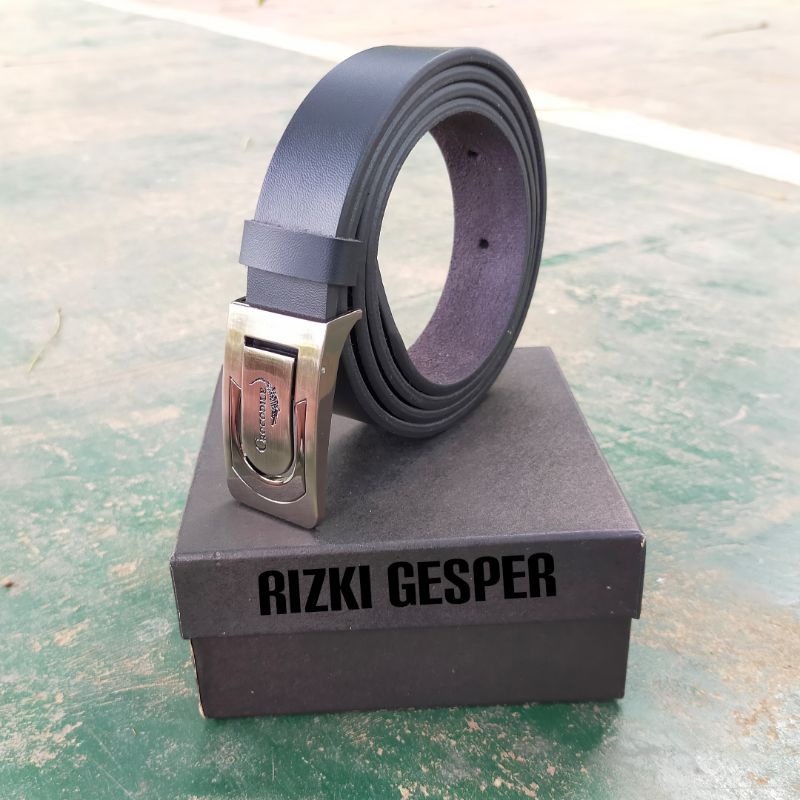 BAN PINGGANG KEPALA GESPER SABUK PRIA MODEL CANTOL 3 CM