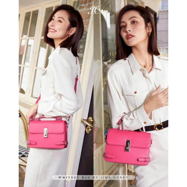 Whitney bag tas selempang wanita original jims honey realpic free box exclusive warna warni import murah official store