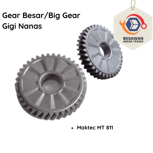 Gear BESAR BOR MAKTEC MT811 Gigi Nanas