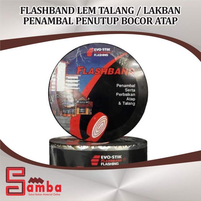 Flashband Lem Talang Lakban Penambal Penutup Bocor Atap