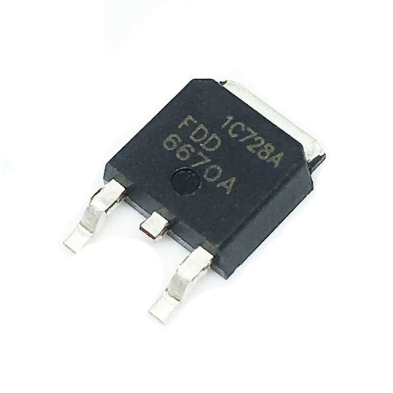 FDD6670A FDD6670 FDD 6670 N Channel Power  Trench MOSFET Pengganti 25N05