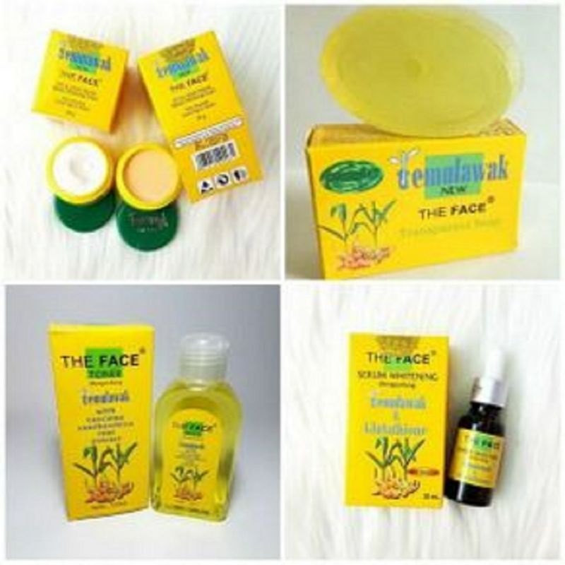 [BISA COD] Paket Temulawak The Face Day & Night cream BPOM ORIGINAL/ Temulawak